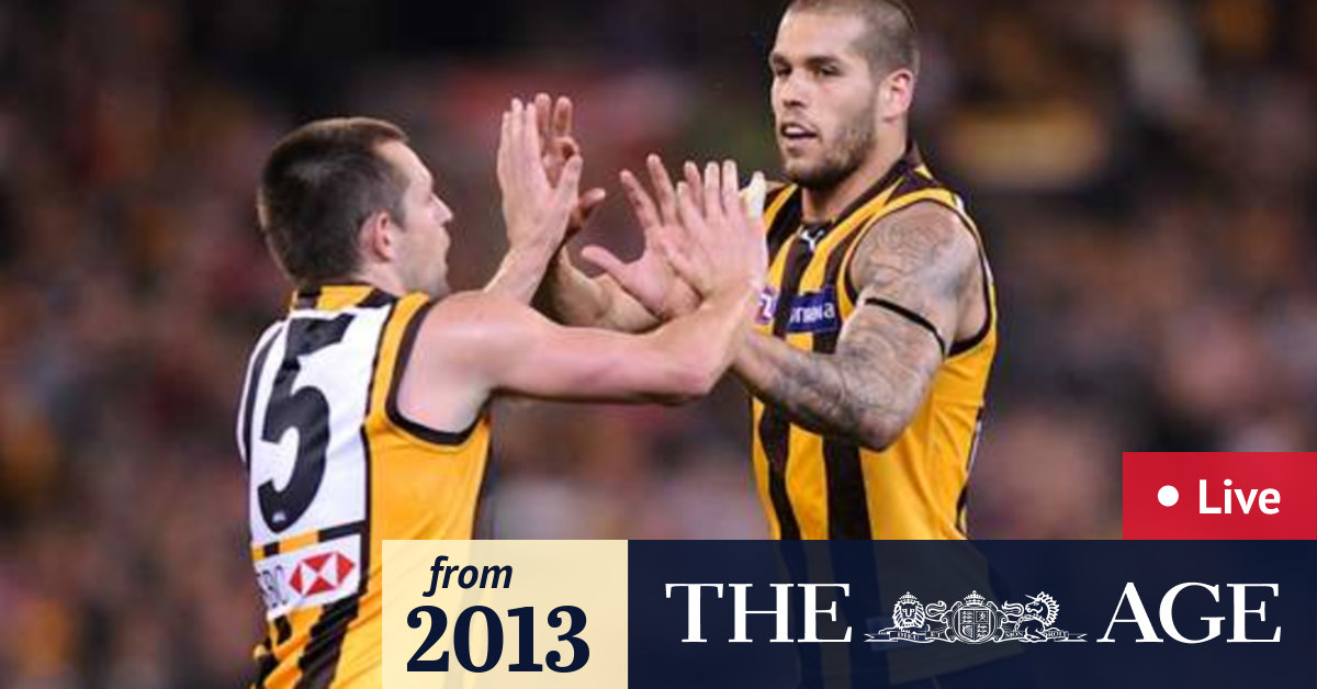 Live AFL Hawthorn v Collingwood